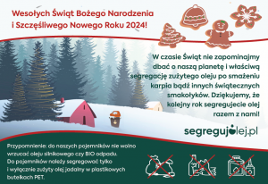 Świąteczna segregacja oleju